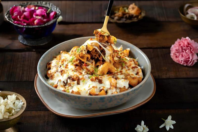 MCBC Desi Keema Mac and Cheese