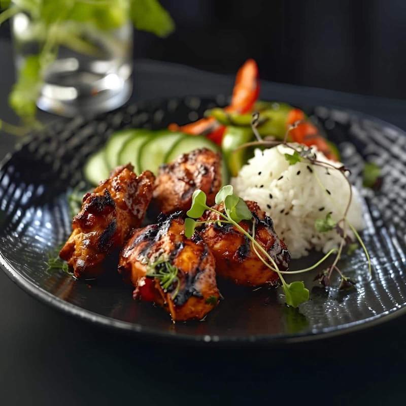 MCBC Lean & Strong chicken tikka meal combo box