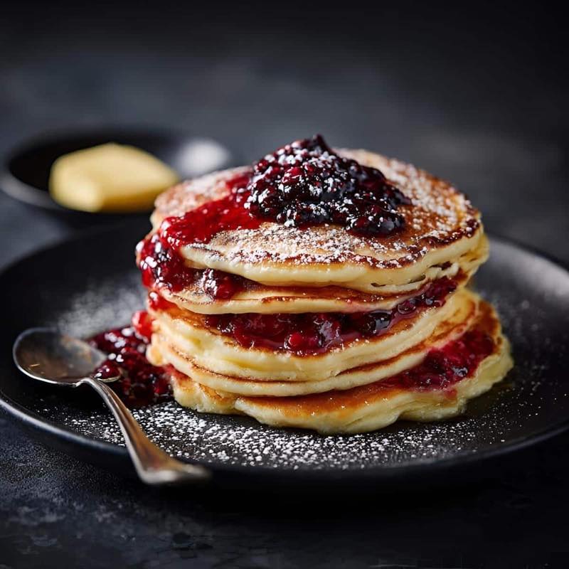 Mixed Berry Pancakes