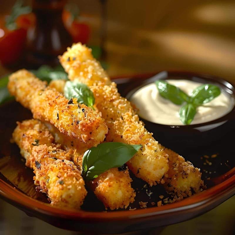 Paneer & Basil Sticks